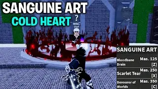 How to get Sanguine Art COLD HEART in Blox Fruits Update 20 New Fighting Style