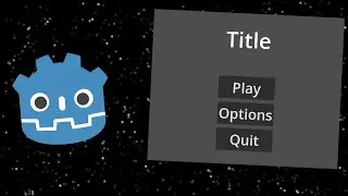 How to create a MENU in Godot 4.1!