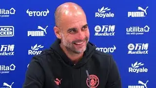 Crystal Palace 0-2 Man City - Pep Guardiola Post Match Press Conference - Embargo Extras