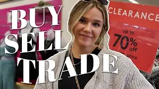 SOURCE WITH ME at a BUY SELL TRADE STORE for RESALE & a SECRET NORDSTROM RACK SALE HAUL!!