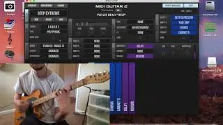 Guitar Synthesizer Plugin! (MIDI Guitar 2 demonstration/how to get synth sounds with a guitar)