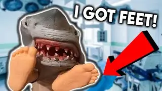 Shark Puppet Grew Feet!