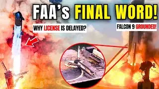 Starship Flight 5 License FAA Gives Important Updates, Falcon 9 Grounded What Went Wrong?