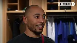 Dodgers postgame: Mookie Betts downplays injury after colliding with Jason Heyward