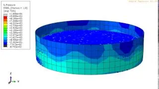 Sloshing Dynamics - Pressure Animation