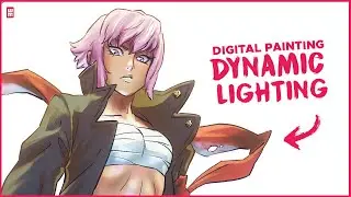 How to Digital Paint! DYNAMIC LIGHTING EXPERIMENTS!