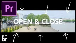 Open & Close (Crop Transition) - Premiere