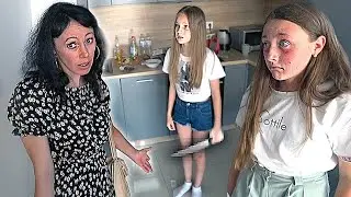 Мать сказала СТРАШНУЮ тайну. Дочка ПСИХ напала на СЕСТРУ. Бедная СЕСТРА Школьница фанатка Леди Диана