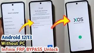 Infinix Android 12/13 Google Account Remove | All Infinix FRP Bypass 2024 Without pc | APK Not open