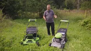 Optimus круче трактора: новые аккумуляторные газонокосилки Greenworks Commercial 82V