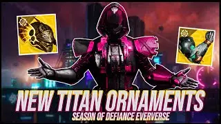 Destiny 2: New Titan Ornaments Review! | Lightfall