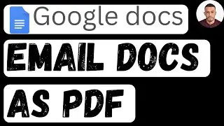 How to Email Google Docs as a PDF