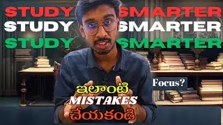 How to STUDY Like a PRO|| In తెలుగు || Productivity Hacks for students