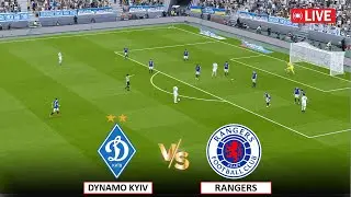 🔴LIVE : DYNAMO KYIV vs RANGERS I UEFA CHAMPIONS LEAGUE QUALIFICATION I eFOOTBALL PES 21 GAMEPLAY