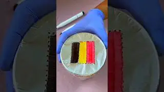 What Country's Flag Is It? #asmr #satisfying #oddlysatisfying #satisfyingvideo #asmrsounds #aluminum