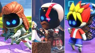 Astro Bot (PS5) - All Boss Fights & Ending (2024)