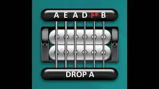 Perfect Guitar Tuner (Drop A = A E A D F# B)