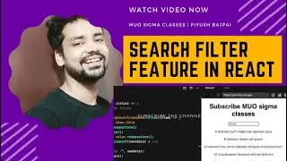 Search Filter React Tutorial   Search Bar in React