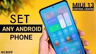 how to set miui 13 control center in any android phone || install miui 13 control center Any Android