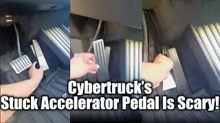 Design Flaw: Cybertruck’s Accelerator Pedal Getting Stuck!