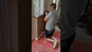 Repairing a damp internal wall