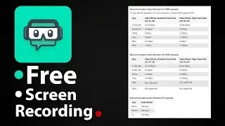 Free Screen Recording (Streamlabs OBS)