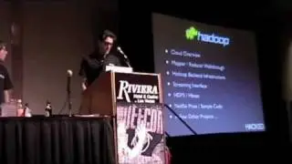 DefCon 17 HackedExistence Hadoop Speech Part 1/4