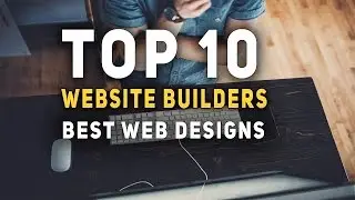 Top 10 Website Builders | Best Web Designs | Free | Beginners | Without coding