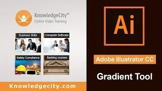 Illustrator CC tutorial: Gradient Tool | Knowledgecity.com