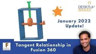 Fusion 360's Brand New Tangent Relationship