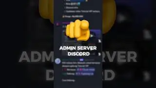 admin discord #dc #discord #tutorial #server #community