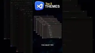 Top 5 Vs Code themes in 2025