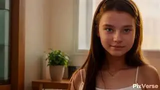Teen girl created in Pixverse AI