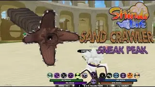 [SHINDO] - *NEW* JEJUNES SAND CRAWLER BOSS SNEAK PEAK! | UPDATE 119.3