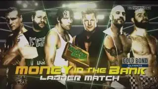 WWE Money In The Bank 2016 Ladder - Official Match Card