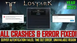 Fix Lost Ark Crashes, Not Launching, Connection Timed Out Error, Corrupted Data Found & Server Error