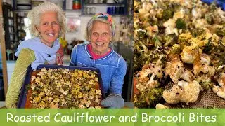 Roasted Cauliflower and Broccoli Bites: A Savory Plant-Based Side Dish