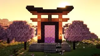 Minecraft: Torii Nether Portal⛩️