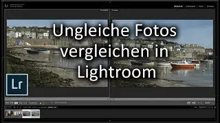 Ungleiche Fotos in Lightroom vergleichen