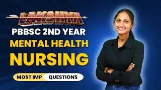 Most expected topics of PBBSc 2nd year exam | Mental Health Nursing | EZI