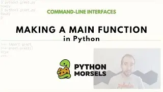 Making a main function in Python