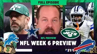 NFL Week 6 Preview: Cowboys vs Lions, Bills vs Jets & More | Bear Bets