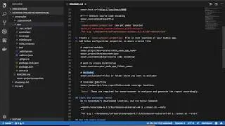 sonarqube setup with a node.js app