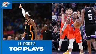 Lu Dorts Top Plays of the 2023-24 NBA Season So Far | OKC Thunder