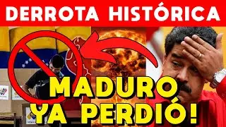 ⚠️ MADURO PERDIÓ ELECCIONES VENEZUELA 🔥 DERROTA HISTÓRICA: Prepara FRAUDE, no va a aceptarlo