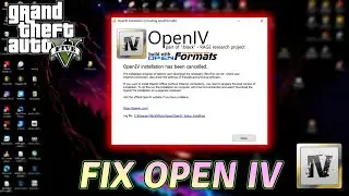 How to fix Open IV installation has been cancelled
