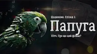 ПАПУГА. ЩОДЕННИК. ЕПІЗОД 3. ПІТЧ. ПРО ЩО ЦЕЙ ФІЛЬМ?