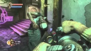 Bioshock: Awkward Splicer Yoga Glitch 3