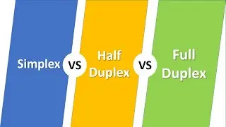 Difference between Transmission Modes | Simplex vs Half Duplex vs Full Duplex