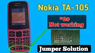 Nokia ta 105 *0# Not working solution || nokia 105 keypad *0# button not working